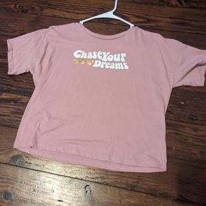 FREE IF ADDED TO BUNDLE!!! Wonder Nation Girls CHASE YOUR DREAMS T-shirt